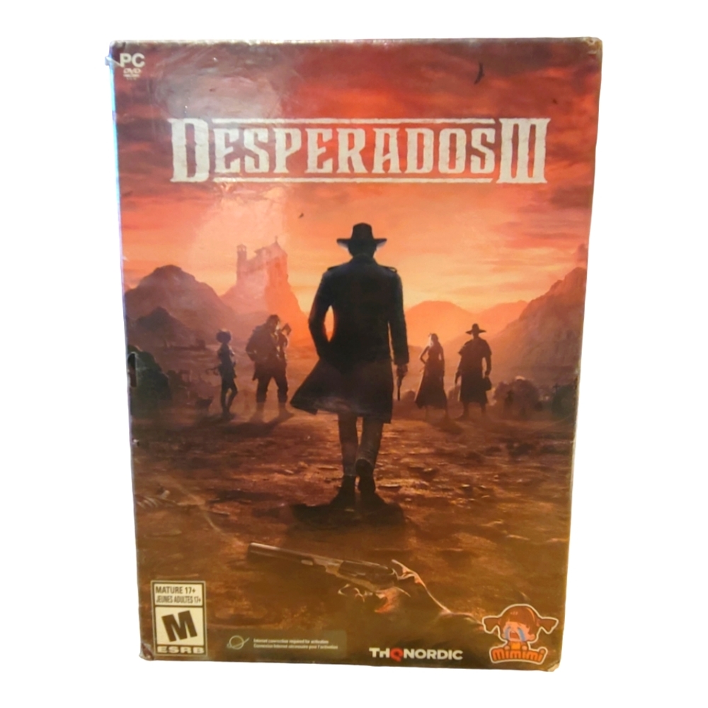 Desperados III PC PHYSICAL   (NEW & SEALED)